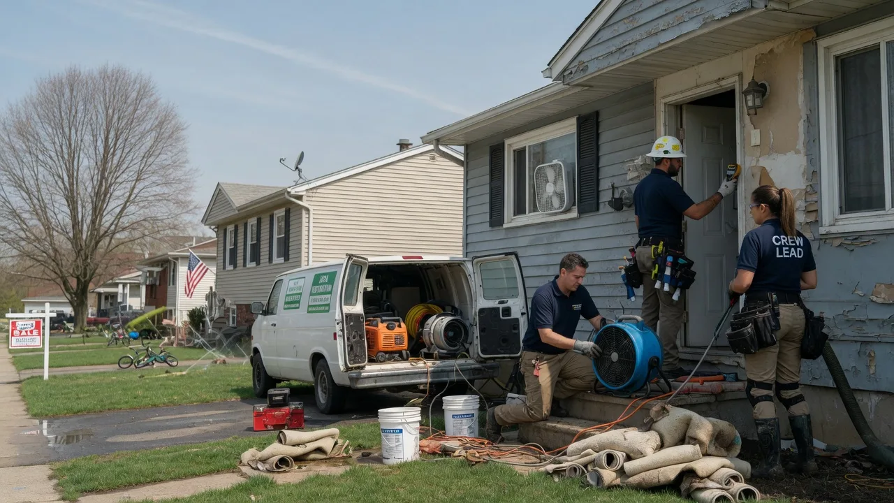 Flood Cleanup in Shenandoah, PA near me